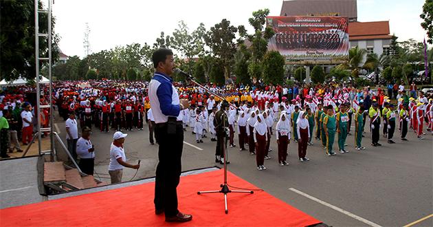 IKAPTK Turunkan Tim Khusus di Lomba Gerak Jalan HUT RI